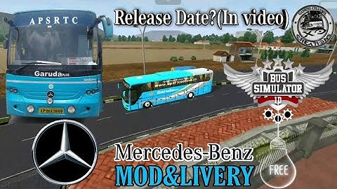 🔴Mercedes Benz MOD & APSRTC Garuda Plus Livery Releasing for Free🔴