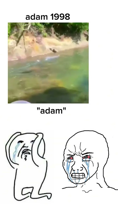 adam, wilson, el gato😭😭🥺