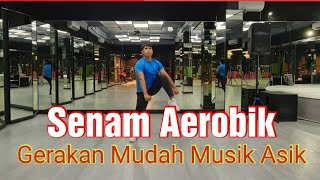 SENAM AEROBIK GERAKAN MUDAH MUSIK ASIK