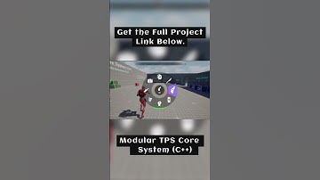 Modular TPS Core System (C++) Unreal Engine 5 #gamedevelopment  #ue5  #als