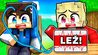 Helix jde na DETEKTOR LŽI v Minecraftu!