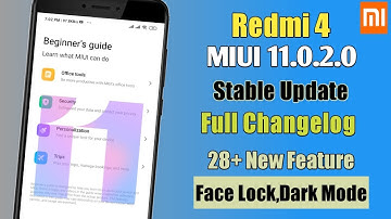 Redmi 4 MIUI 11.0.2.0 New Stable Update Full Changelog | Redmi 4 MIUI 11 Update