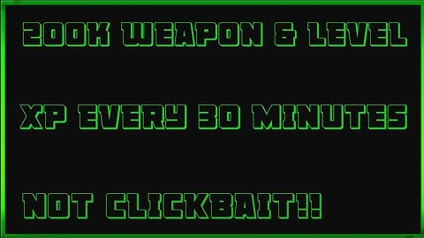 MW2 SEASON 3 XP BOT LOBBY | 200k WEAPON & LEVEL XP IN 30 MINUTES | MW2 GLITCHES