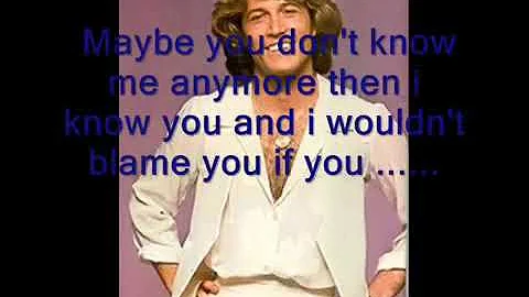 REST YOUR LOVE ON ME by; bee-gees