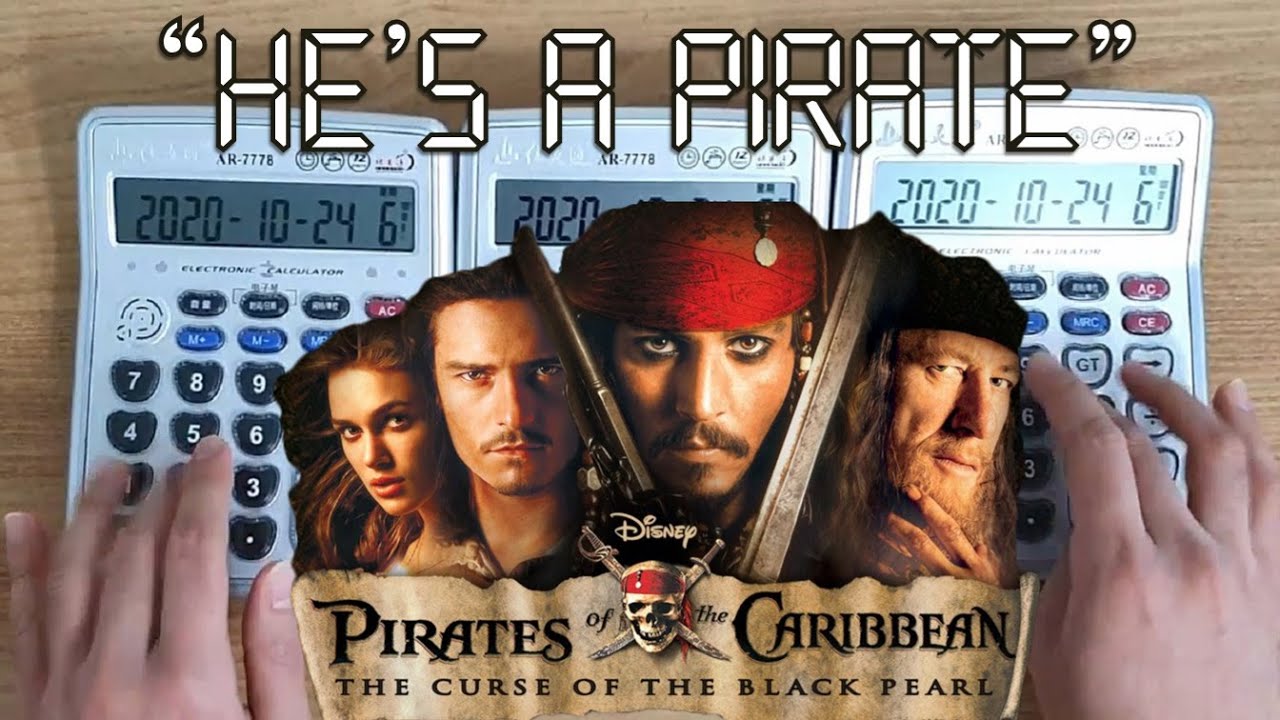 Pirates of the Caribbean OST He's a Pirate Calculator Cover