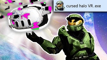 VERVLOEKTE HALO in VR... Ja, het werkt. (spoiler: het is vervloekt)