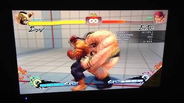 USFIV Zangief 100% damage setup