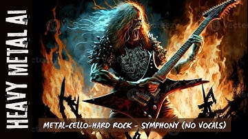 🎸HEAVY METAL AI - 🤘METAL CELLO HARD ROCK   SYMPHONY (NO VOCALS)