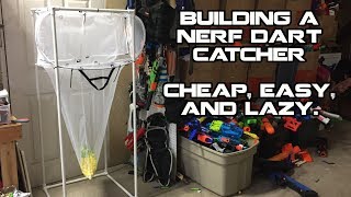 DIY NERF Dart Catcher: Cheaply, Easily, and Lazily. | Walcom S7