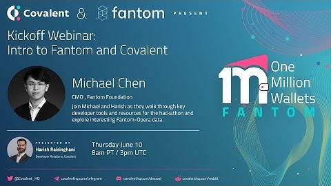 #OneMillionWallets - Fantom Kickoff Webinar