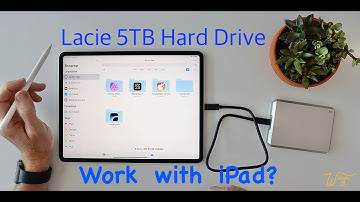 Does the Lacie 5TB External Hard Drive Work with iPad?