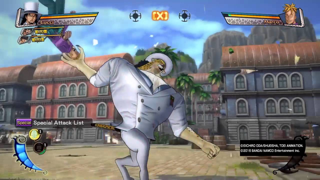 One Piece Burning Blood Dlc Rob Lucci Combos And Tips Youtube