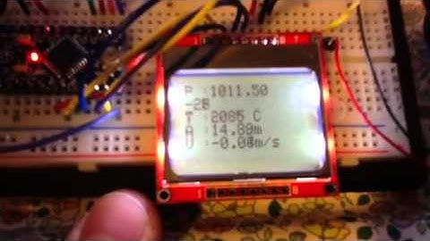 MS5611 Arduino variometer