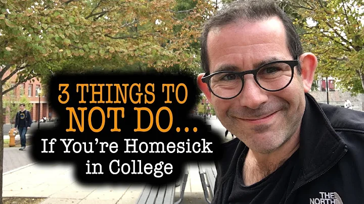 3 Things to NOT DO... If You're Homesick in College