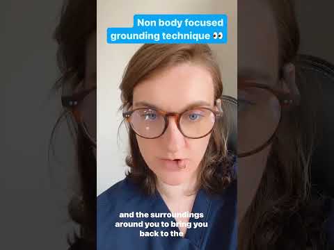 PTSD/CPTSD: NON BODY FOCUSED GROUNDING TECHNIQUES FOR FLASHBACKS