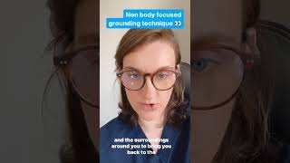 PTSD/CPTSD: NON BODY FOCUSED GROUNDING TECHNIQUES FOR FLASHBACKS