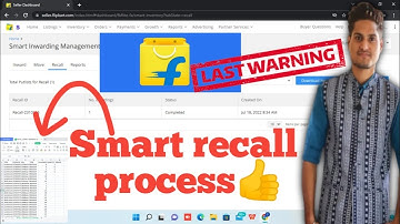 Flipkart smart recall process live demo👍remove product from Flipkart smart Fullfillment