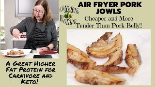Pork Jowls in the Air fryer | What are Pork Jowls and What Do you Do With Them?