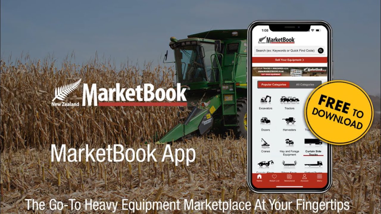 Download MarketBook Mobile App Now To Stay Buy & Sell Equipment Even On The Go