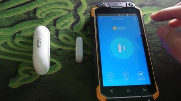 Review cảm biến cửa Wifi thông minh Tuya NAS-DS01W