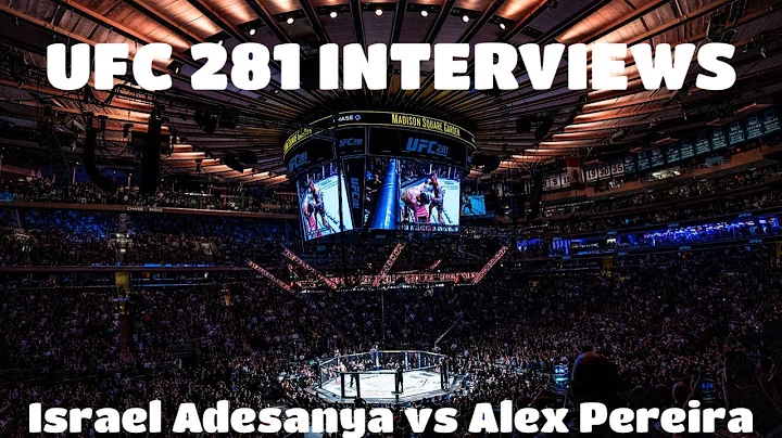 Taking Over UFC 281 Israel Adesanya vs Alex Pereira Interviews In Madison Square Garden