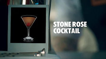 STONE ROSE COCKTAIL DRINK RECIPE - HOW TO MIX