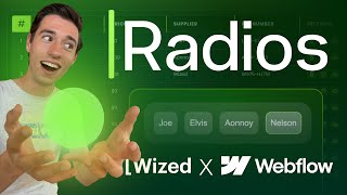 Dynamic Radio Buttons in Wized & Webflow (Fully Accessible!) @Finsweet