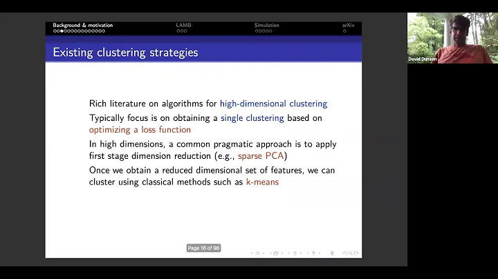 Model-based clustering of high-dimensional data: P...