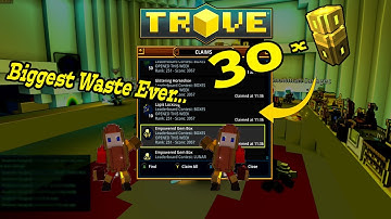 Trove: I WASTED 300K FLUX... #PrayForSnowman