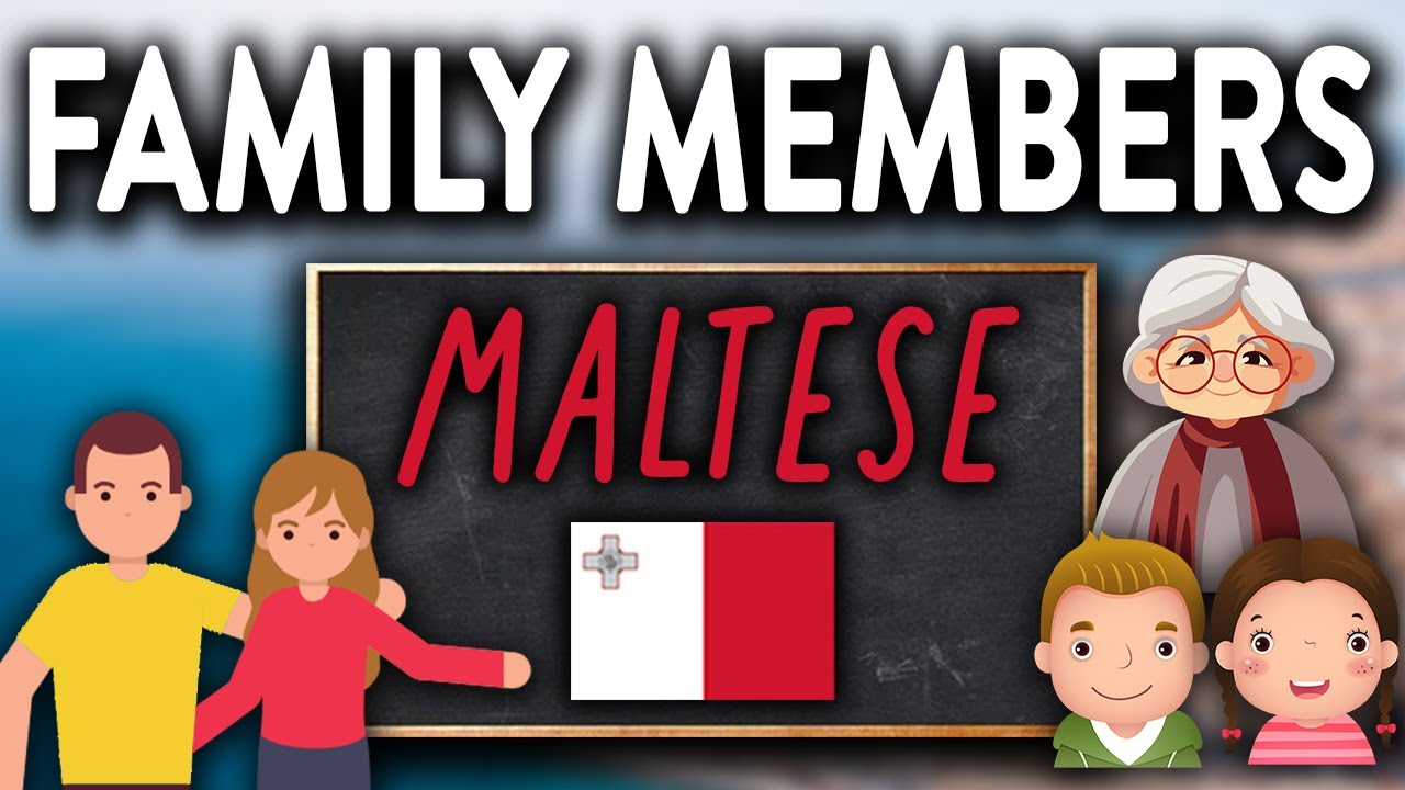 17 мальтийских слов для бабушки 👵 и других членов семьи