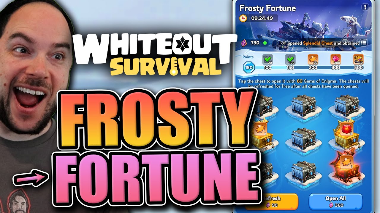 Frosty Fortune Overview [get hero widgets] Whiteout Survival