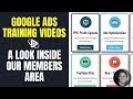 Google Ads Training Videos | A Look Inside Our Members Area