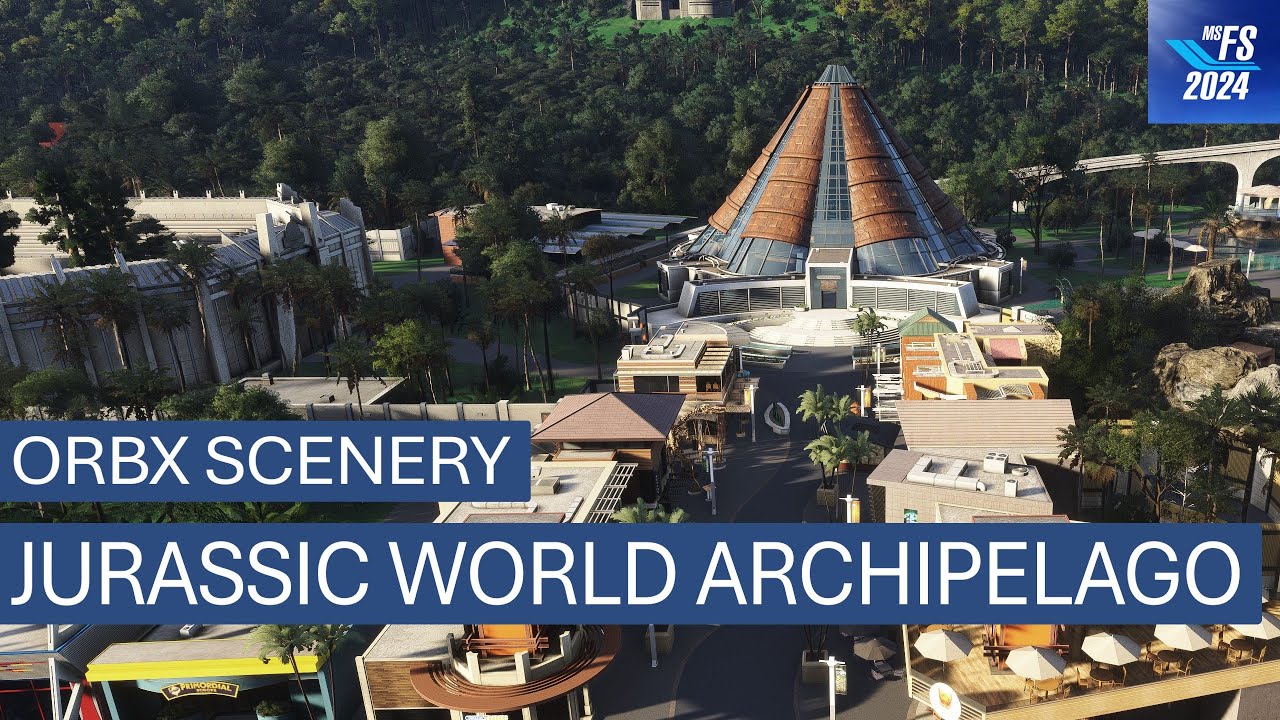 Orbx - Jurassic World Archipelago Scenery | MSFS 2024