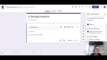 9- Reusing Questions - Google Forms - Screencastify - September 17, 2025 1:44 PM