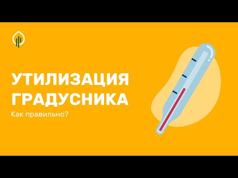 Утилизация Градусника