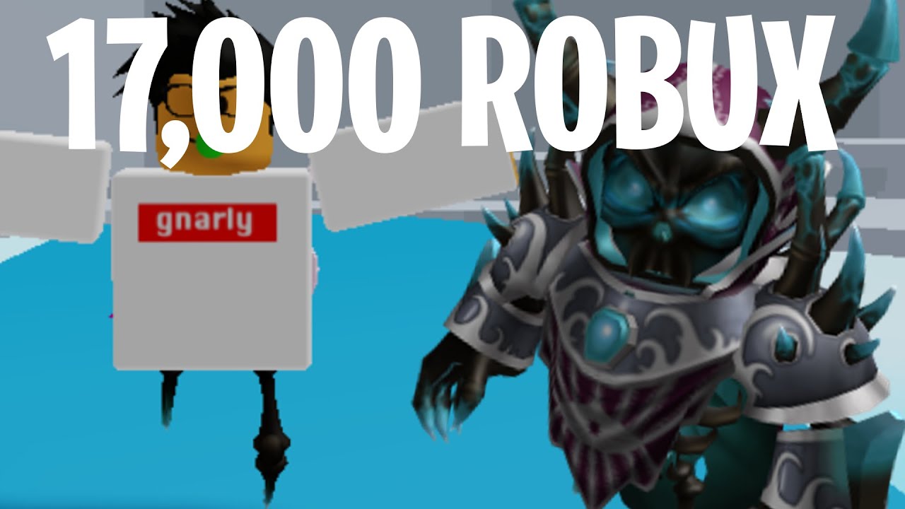 Buying Korblox Deathspeaker 17 000 Robux Youtube - 17 000 robux