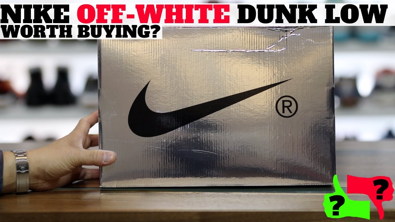 off white dunk box