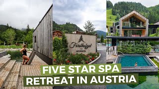 A spa retreat in Austria at Naturhotel Forsthofgut | VLOG 58