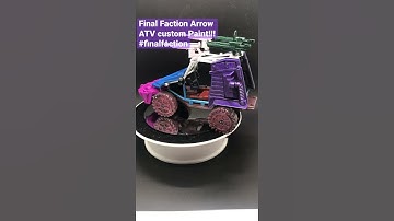 Final Faction Arrow ATV and Weapons pack custom paint #shorts #short #finalfaction