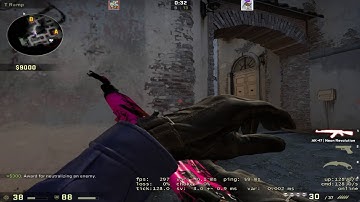 1v5 ace clutch with bomb down #faceit