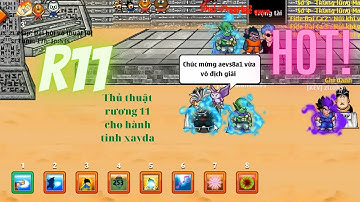 🐲Ngọc Rồng Online - Cách đi rương 11 cho hành tinh xayda!! Thủ thuật pem r11 auto win! - NTH