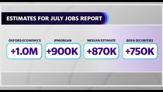 What to know ahead of the July jobs report release