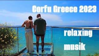 Corfu Greece 2023 Relaxing Music Along With Beautiful Nature Videos - 4K