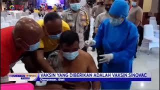 Histeris! Anggota Bhabinkamtibmas Takut Jarum Suntik saat Jalani Vaksinasi COVID-19 - BIP 02/03