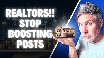 Realtors!! STOP Boosting Posts – Do This Instead for Better Results