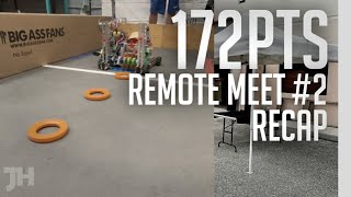 RECAP of Gulf Coast League Remote Meet #2 FTC Ultimate Goal. 172pt Match!!!