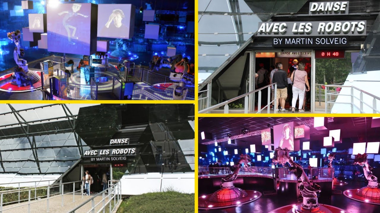 Danse avec les Robots Futuroscope 4k YouTube