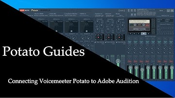 Connect Voicemeeter Potato to Adobe Audition (or any DAW)