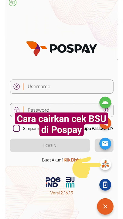 Cara cek BSU di Pospay, cairkan di Kantor Pos #bantuansubsidiupah