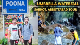 Umbrella Waterfall in Poona || Sajikot Road, Abbottabad, Khyber Pakhtunkhwa || Haripur || Havelian